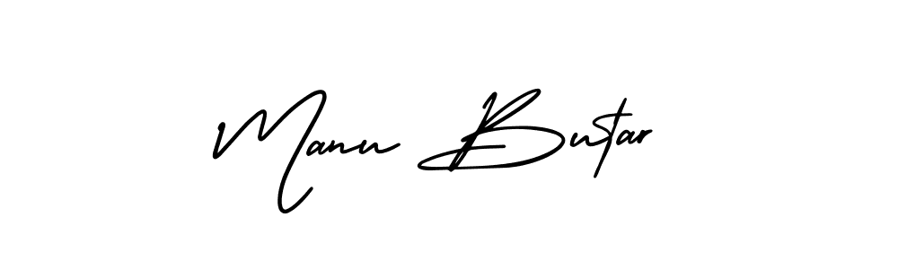 if you are searching for the best signature style for your name Manu Butar. so please give up your signature search. here we have designed multiple signature styles  using AmerikaSignatureDemo-Regular. Manu Butar signature style 3 images and pictures png