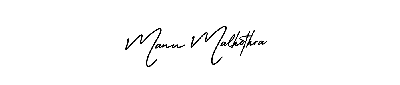 This is the best signature style for the Manu Malhothra name. Also you like these signature font (AmerikaSignatureDemo-Regular). Mix name signature. Manu Malhothra signature style 3 images and pictures png