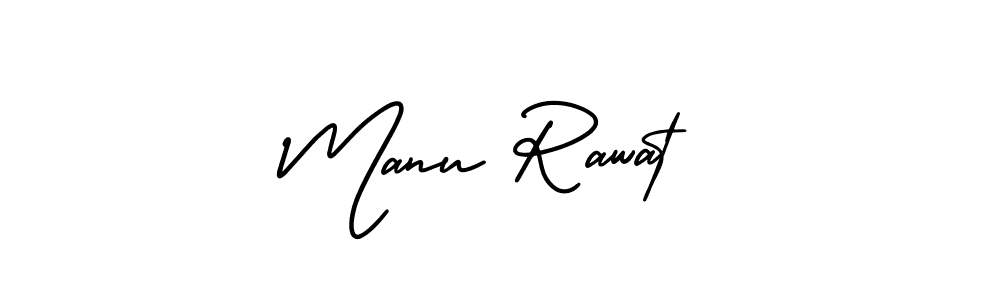 Best and Professional Signature Style for Manu Rawat. AmerikaSignatureDemo-Regular Best Signature Style Collection. Manu Rawat signature style 3 images and pictures png