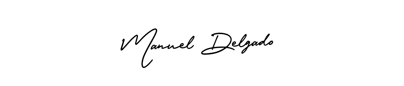 Use a signature maker to create a handwritten signature online. With this signature software, you can design (AmerikaSignatureDemo-Regular) your own signature for name Manuel Delgado. Manuel Delgado signature style 3 images and pictures png