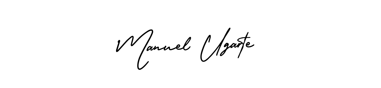 Make a short Manuel Ugarte signature style. Manage your documents anywhere anytime using AmerikaSignatureDemo-Regular. Create and add eSignatures, submit forms, share and send files easily. Manuel Ugarte signature style 3 images and pictures png