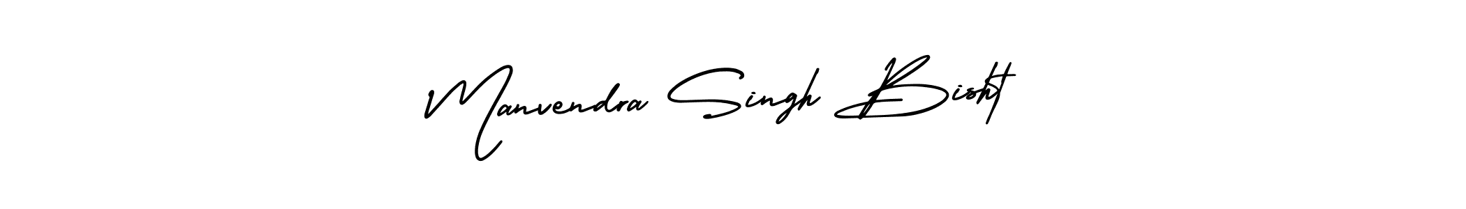 Create a beautiful signature design for name Manvendra Singh Bisht. With this signature (AmerikaSignatureDemo-Regular) fonts, you can make a handwritten signature for free. Manvendra Singh Bisht signature style 3 images and pictures png