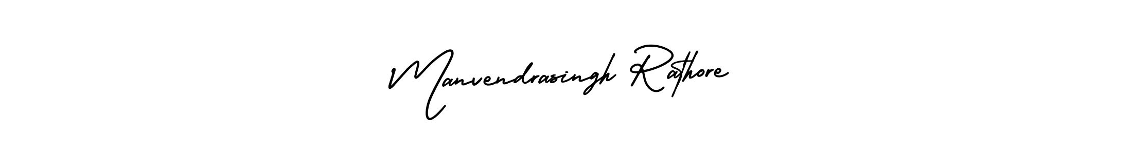 Also You can easily find your signature by using the search form. We will create Manvendrasingh Rathore name handwritten signature images for you free of cost using AmerikaSignatureDemo-Regular sign style. Manvendrasingh Rathore signature style 3 images and pictures png