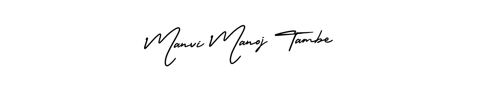 You can use this online signature creator to create a handwritten signature for the name Manvi Manoj Tambe. This is the best online autograph maker. Manvi Manoj Tambe signature style 3 images and pictures png