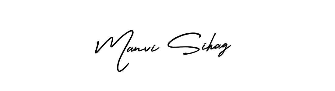 Best and Professional Signature Style for Manvi Sihag. AmerikaSignatureDemo-Regular Best Signature Style Collection. Manvi Sihag signature style 3 images and pictures png