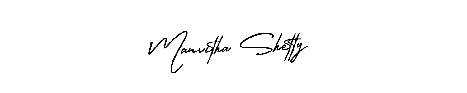 Also we have Manvitha Shetty name is the best signature style. Create professional handwritten signature collection using AmerikaSignatureDemo-Regular autograph style. Manvitha Shetty signature style 3 images and pictures png