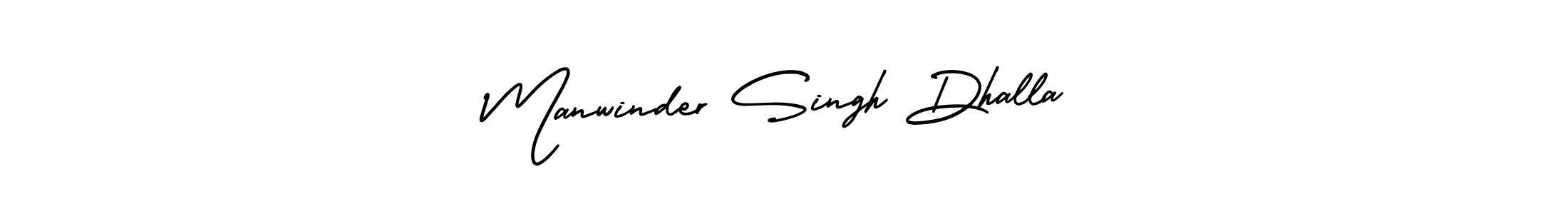 You can use this online signature creator to create a handwritten signature for the name Manwinder Singh Dhalla. This is the best online autograph maker. Manwinder Singh Dhalla signature style 3 images and pictures png