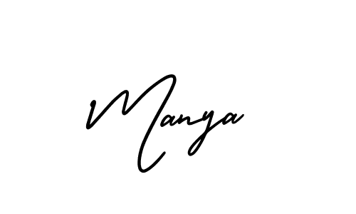 Make a short Manya signature style. Manage your documents anywhere anytime using AmerikaSignatureDemo-Regular. Create and add eSignatures, submit forms, share and send files easily. Manya signature style 3 images and pictures png