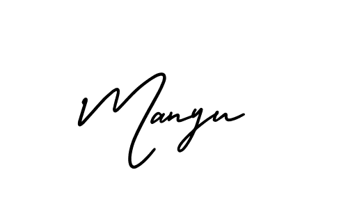 Best and Professional Signature Style for Manyu. AmerikaSignatureDemo-Regular Best Signature Style Collection. Manyu signature style 3 images and pictures png