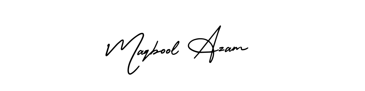 Also we have Maqbool Azam name is the best signature style. Create professional handwritten signature collection using AmerikaSignatureDemo-Regular autograph style. Maqbool Azam signature style 3 images and pictures png