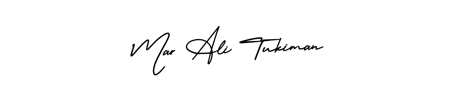 Also You can easily find your signature by using the search form. We will create Mar Ali Tukiman name handwritten signature images for you free of cost using AmerikaSignatureDemo-Regular sign style. Mar Ali Tukiman signature style 3 images and pictures png