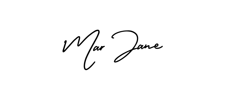 Make a beautiful signature design for name Mar Jane. With this signature (AmerikaSignatureDemo-Regular) style, you can create a handwritten signature for free. Mar Jane signature style 3 images and pictures png