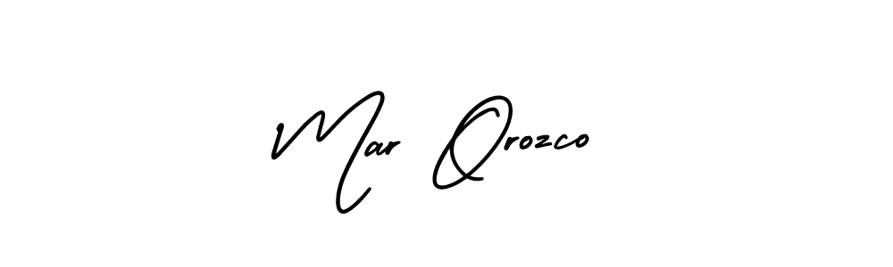 How to make Mar Orozco name signature. Use AmerikaSignatureDemo-Regular style for creating short signs online. This is the latest handwritten sign. Mar Orozco signature style 3 images and pictures png