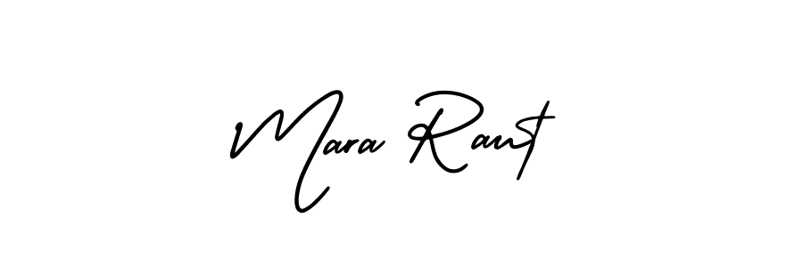Make a short Mara Raut signature style. Manage your documents anywhere anytime using AmerikaSignatureDemo-Regular. Create and add eSignatures, submit forms, share and send files easily. Mara Raut signature style 3 images and pictures png