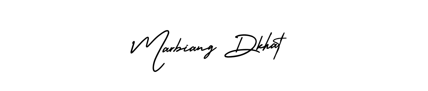 Make a beautiful signature design for name Marbiang Dkhat. Use this online signature maker to create a handwritten signature for free. Marbiang Dkhat signature style 3 images and pictures png