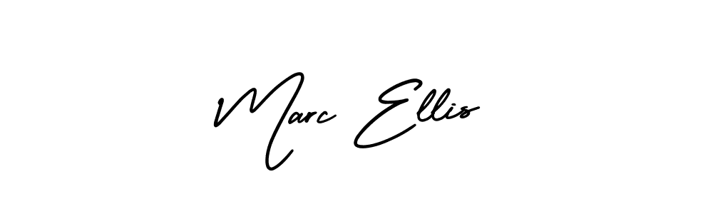 Marc Ellis stylish signature style. Best Handwritten Sign (AmerikaSignatureDemo-Regular) for my name. Handwritten Signature Collection Ideas for my name Marc Ellis. Marc Ellis signature style 3 images and pictures png