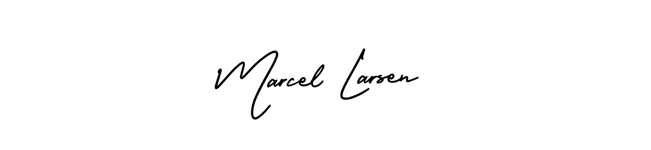 Make a beautiful signature design for name Marcel Larsen. Use this online signature maker to create a handwritten signature for free. Marcel Larsen signature style 3 images and pictures png