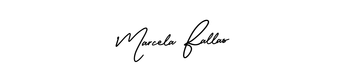 Check out images of Autograph of Marcela Fallas name. Actor Marcela Fallas Signature Style. AmerikaSignatureDemo-Regular is a professional sign style online. Marcela Fallas signature style 3 images and pictures png