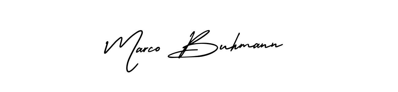 Create a beautiful signature design for name Marco Buhmann. With this signature (AmerikaSignatureDemo-Regular) fonts, you can make a handwritten signature for free. Marco Buhmann signature style 3 images and pictures png