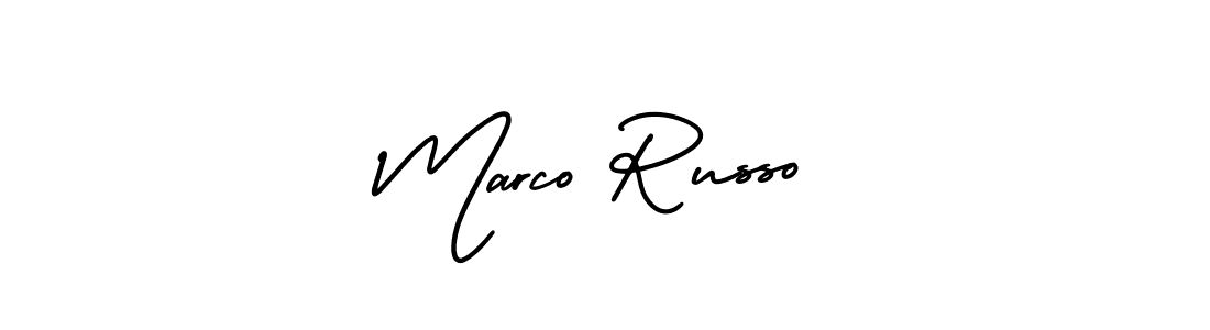 The best way (AmerikaSignatureDemo-Regular) to make a short signature is to pick only two or three words in your name. The name Marco Russo include a total of six letters. For converting this name. Marco Russo signature style 3 images and pictures png