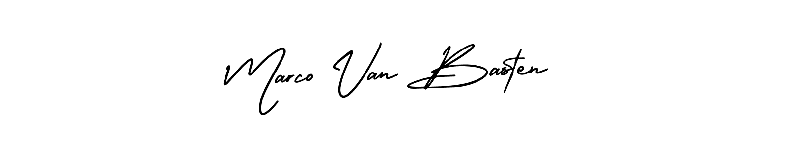 The best way (AmerikaSignatureDemo-Regular) to make a short signature is to pick only two or three words in your name. The name Marco Van Basten include a total of six letters. For converting this name. Marco Van Basten signature style 3 images and pictures png