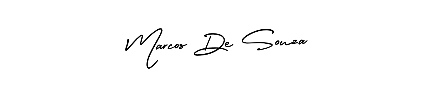 Make a beautiful signature design for name Marcos De Souza. Use this online signature maker to create a handwritten signature for free. Marcos De Souza signature style 3 images and pictures png
