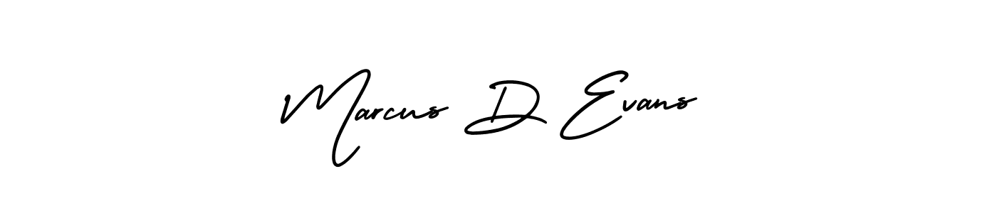 Use a signature maker to create a handwritten signature online. With this signature software, you can design (AmerikaSignatureDemo-Regular) your own signature for name Marcus D Evans. Marcus D Evans signature style 3 images and pictures png