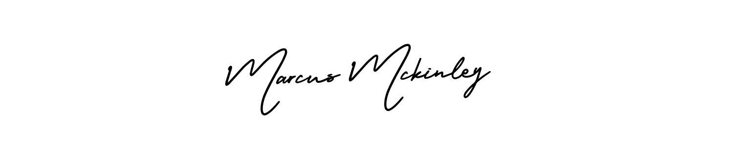 Marcus Mckinley stylish signature style. Best Handwritten Sign (AmerikaSignatureDemo-Regular) for my name. Handwritten Signature Collection Ideas for my name Marcus Mckinley. Marcus Mckinley signature style 3 images and pictures png