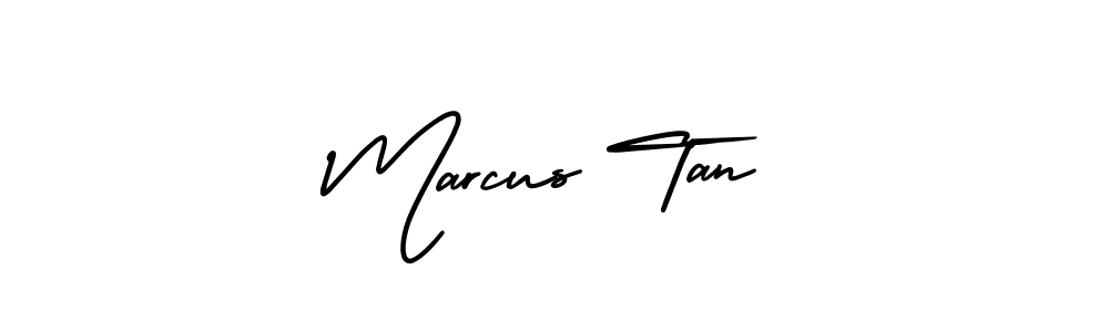 You should practise on your own different ways (AmerikaSignatureDemo-Regular) to write your name (Marcus Tan) in signature. don't let someone else do it for you. Marcus Tan signature style 3 images and pictures png