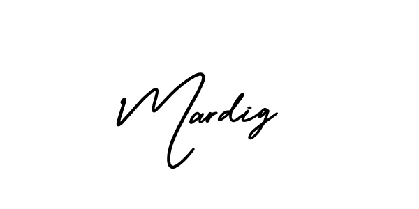 Make a beautiful signature design for name Mardig. Use this online signature maker to create a handwritten signature for free. Mardig signature style 3 images and pictures png