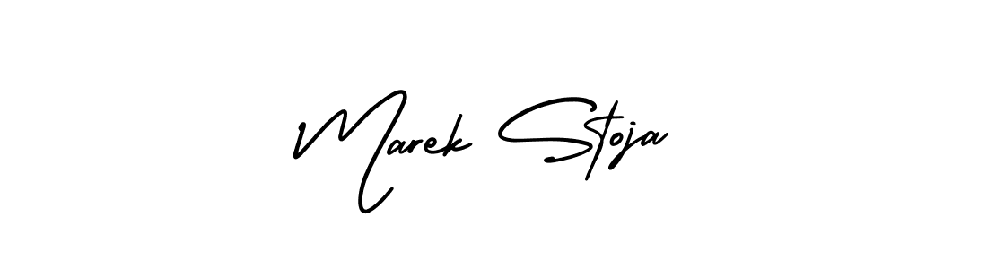 Also You can easily find your signature by using the search form. We will create Marek Stoja name handwritten signature images for you free of cost using AmerikaSignatureDemo-Regular sign style. Marek Stoja signature style 3 images and pictures png