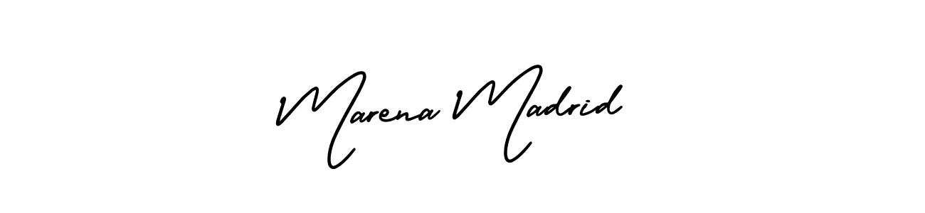 Here are the top 10 professional signature styles for the name Marena Madrid. These are the best autograph styles you can use for your name. Marena Madrid signature style 3 images and pictures png
