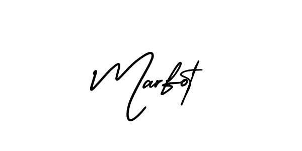 How to make Marfot signature? AmerikaSignatureDemo-Regular is a professional autograph style. Create handwritten signature for Marfot name. Marfot signature style 3 images and pictures png