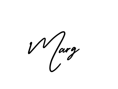 Create a beautiful signature design for name Marg. With this signature (AmerikaSignatureDemo-Regular) fonts, you can make a handwritten signature for free. Marg signature style 3 images and pictures png