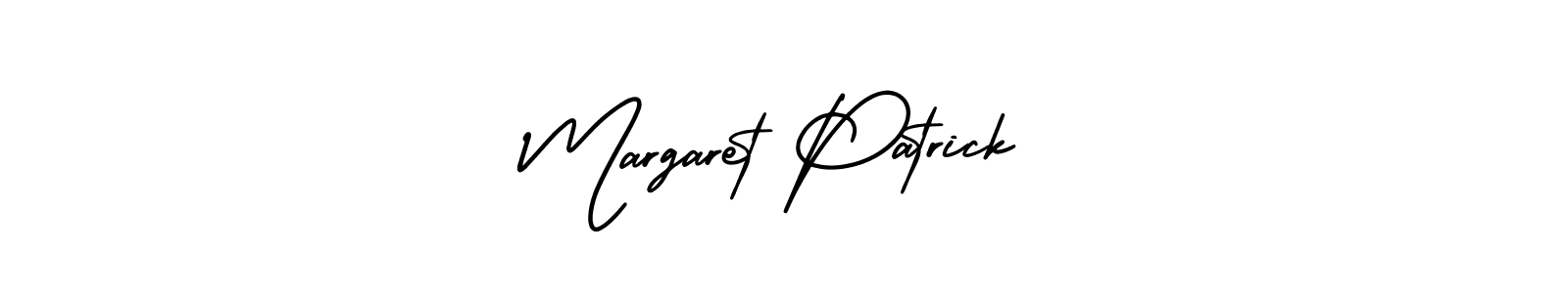 How to Draw Margaret Patrick signature style? AmerikaSignatureDemo-Regular is a latest design signature styles for name Margaret Patrick. Margaret Patrick signature style 3 images and pictures png