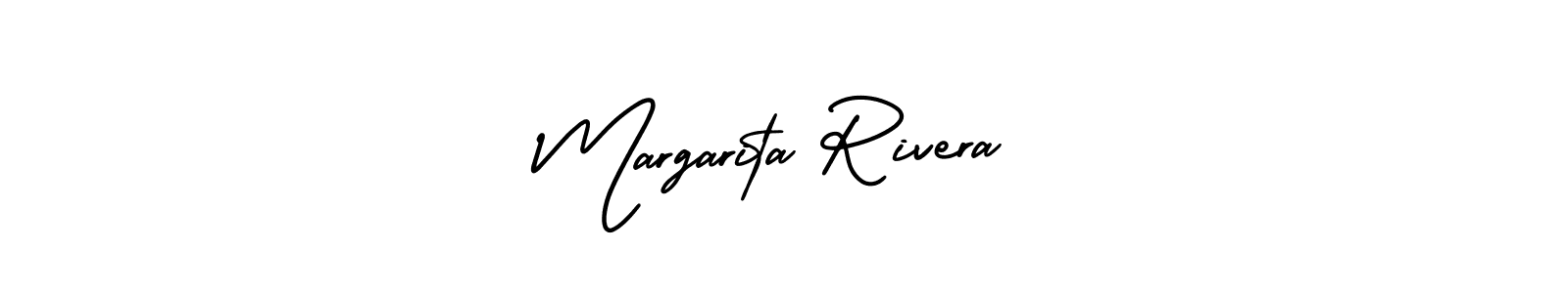 Design your own signature with our free online signature maker. With this signature software, you can create a handwritten (AmerikaSignatureDemo-Regular) signature for name Margarita Rivera. Margarita Rivera signature style 3 images and pictures png