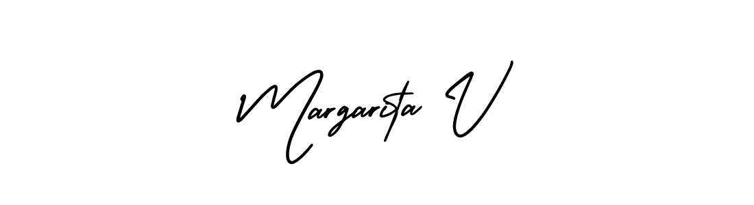 Best and Professional Signature Style for Margarita V. AmerikaSignatureDemo-Regular Best Signature Style Collection. Margarita V signature style 3 images and pictures png