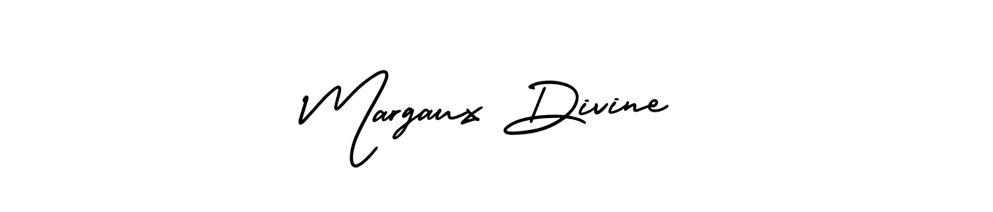 Make a beautiful signature design for name Margaux Divine. With this signature (AmerikaSignatureDemo-Regular) style, you can create a handwritten signature for free. Margaux Divine signature style 3 images and pictures png