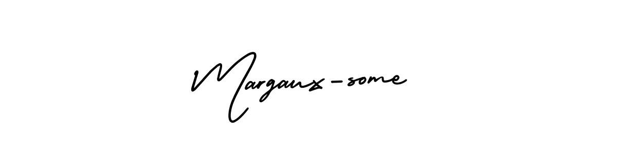 You can use this online signature creator to create a handwritten signature for the name Margaux-some. This is the best online autograph maker. Margaux-some signature style 3 images and pictures png