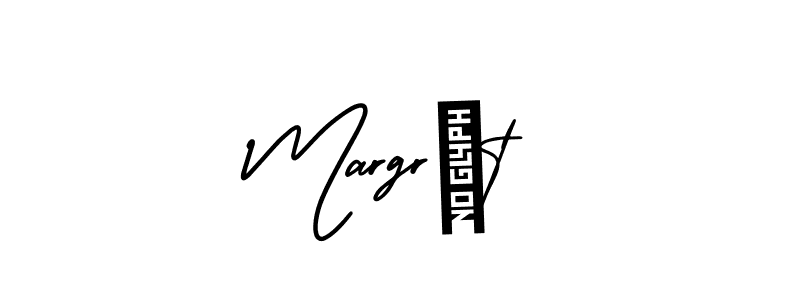 Also we have Margrét name is the best signature style. Create professional handwritten signature collection using AmerikaSignatureDemo-Regular autograph style. Margrét signature style 3 images and pictures png