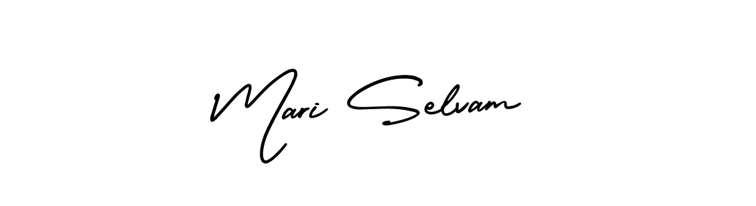 Also we have Mari Selvam name is the best signature style. Create professional handwritten signature collection using AmerikaSignatureDemo-Regular autograph style. Mari Selvam signature style 3 images and pictures png