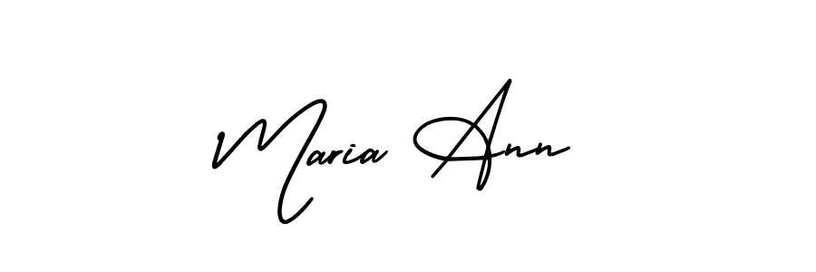 AmerikaSignatureDemo-Regular is a professional signature style that is perfect for those who want to add a touch of class to their signature. It is also a great choice for those who want to make their signature more unique. Get Maria Ann name to fancy signature for free. Maria Ann signature style 3 images and pictures png