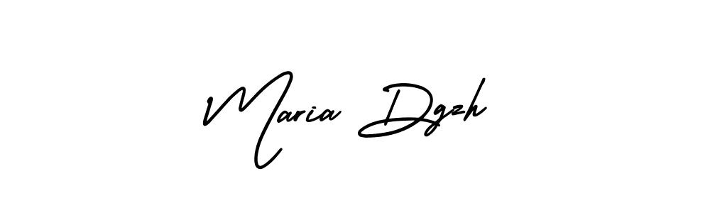 Make a beautiful signature design for name Maria Dgzh. Use this online signature maker to create a handwritten signature for free. Maria Dgzh signature style 3 images and pictures png