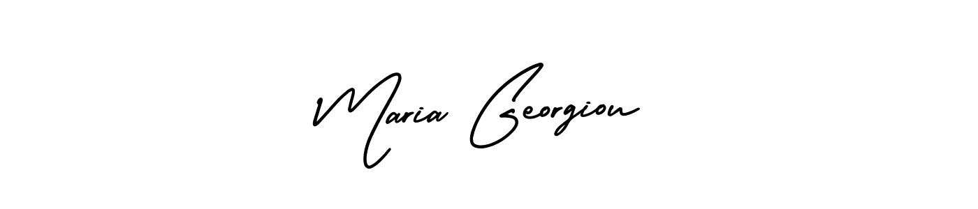 You can use this online signature creator to create a handwritten signature for the name Maria Georgiou. This is the best online autograph maker. Maria Georgiou signature style 3 images and pictures png