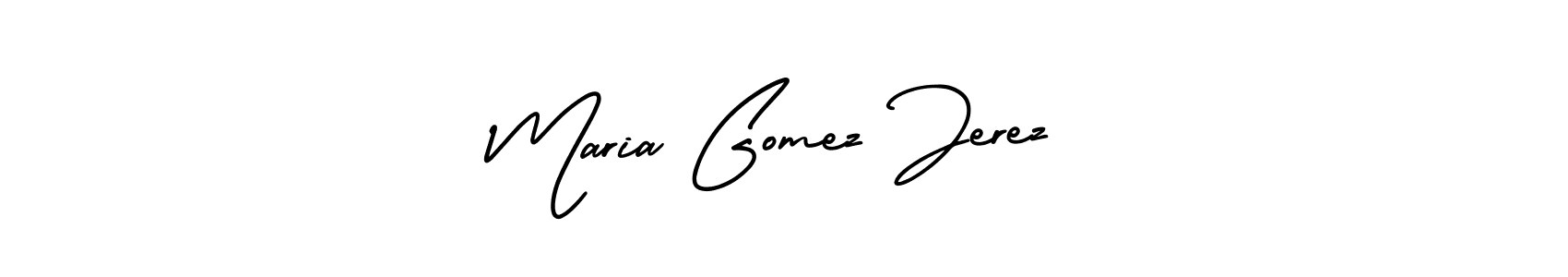 Also we have Maria Gomez Jerez name is the best signature style. Create professional handwritten signature collection using AmerikaSignatureDemo-Regular autograph style. Maria Gomez Jerez signature style 3 images and pictures png