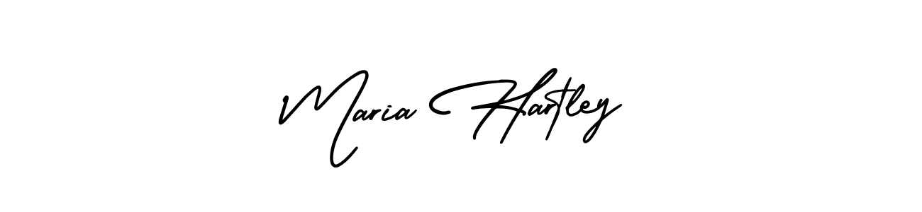 Make a beautiful signature design for name Maria Hartley. Use this online signature maker to create a handwritten signature for free. Maria Hartley signature style 3 images and pictures png