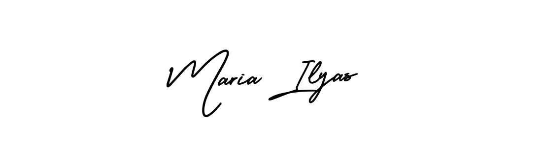 AmerikaSignatureDemo-Regular is a professional signature style that is perfect for those who want to add a touch of class to their signature. It is also a great choice for those who want to make their signature more unique. Get Maria Ilyas name to fancy signature for free. Maria Ilyas signature style 3 images and pictures png