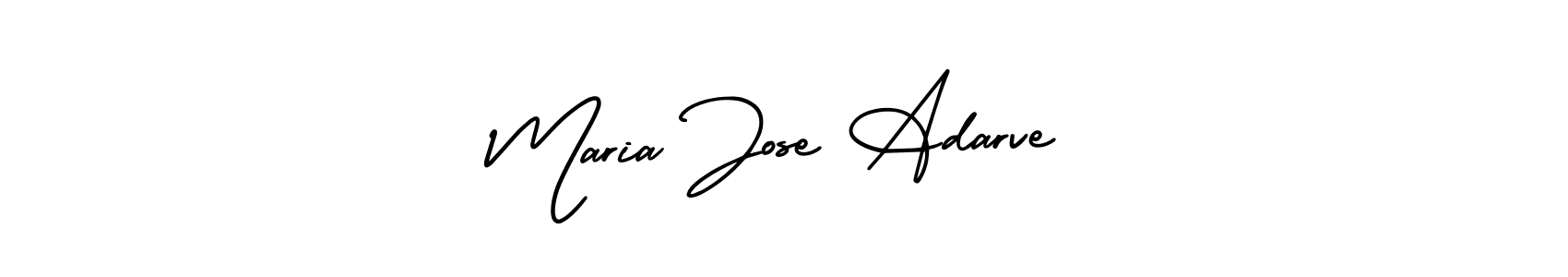 Use a signature maker to create a handwritten signature online. With this signature software, you can design (AmerikaSignatureDemo-Regular) your own signature for name Maria Jose Adarve. Maria Jose Adarve signature style 3 images and pictures png