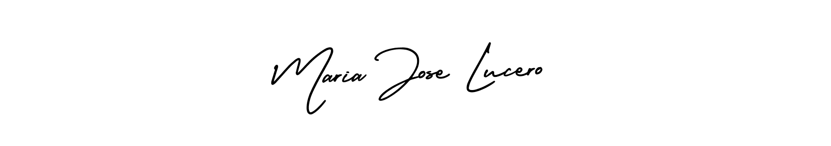 Check out images of Autograph of Maria Jose Lucero name. Actor Maria Jose Lucero Signature Style. AmerikaSignatureDemo-Regular is a professional sign style online. Maria Jose Lucero signature style 3 images and pictures png