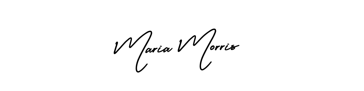 Maria Morris stylish signature style. Best Handwritten Sign (AmerikaSignatureDemo-Regular) for my name. Handwritten Signature Collection Ideas for my name Maria Morris. Maria Morris signature style 3 images and pictures png